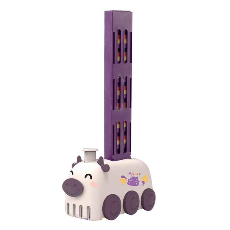 Domino Building Block Train Stacking Toy Set - Image 9