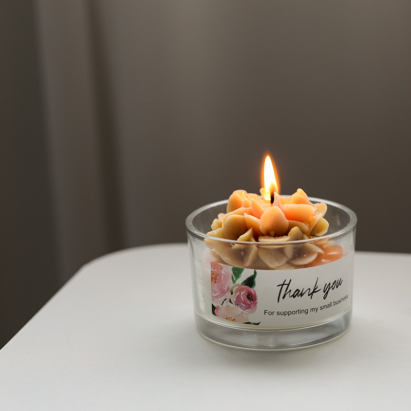 Hydrangea Shaped Handmade Candle Mold