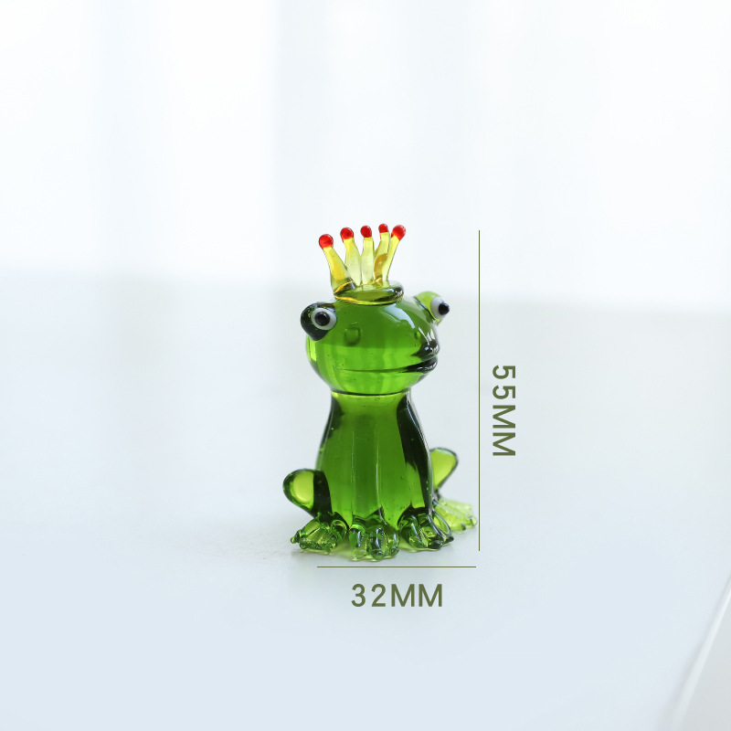 Home Decor Glass Frog Ornament - Image 8