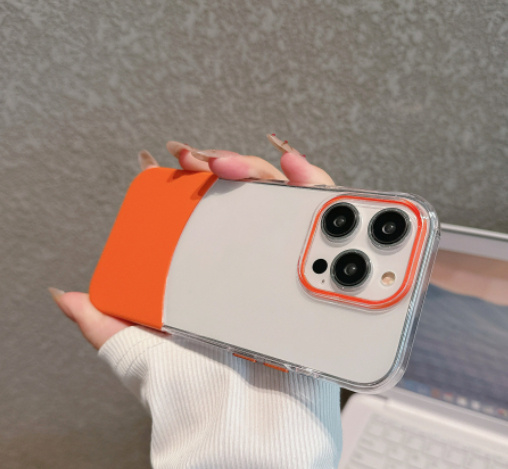 Splicing Two-in-one Phone Hard Case - Image 3