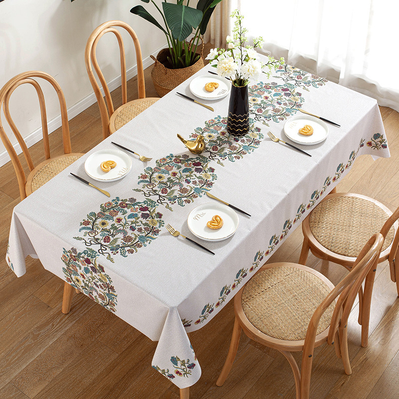 Waterproof Nordic Style PVC Tablecloth - Image 8