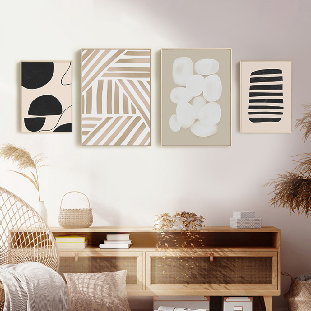 Luxury Geometric Shapes Wall Poster