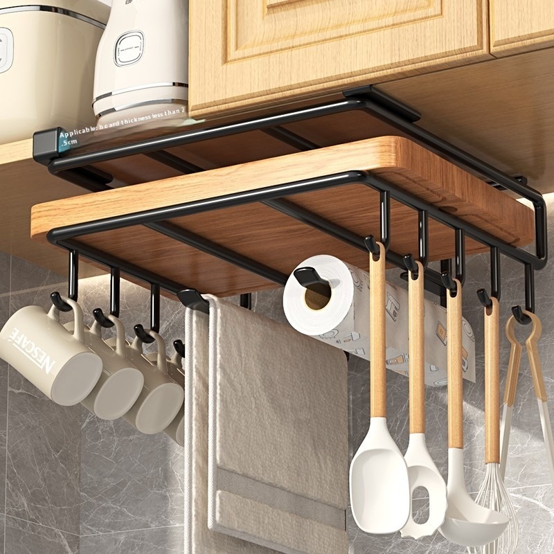 Double-Layer Chopping Board Punch-Free Storage Rack