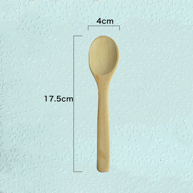 Eco-friendly Wooden Spoon For Eating - Image 5