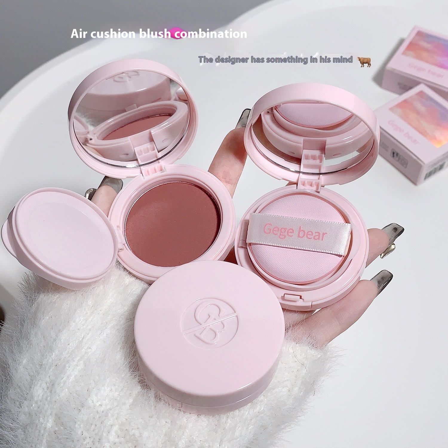 Women's Air Cushion Natural Blush Cream