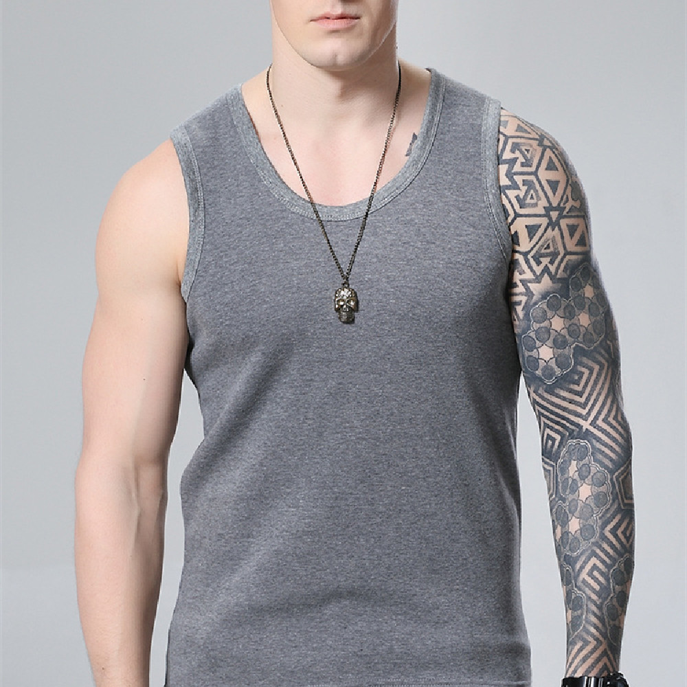 Fleece Thickened Gold Thermal Vest