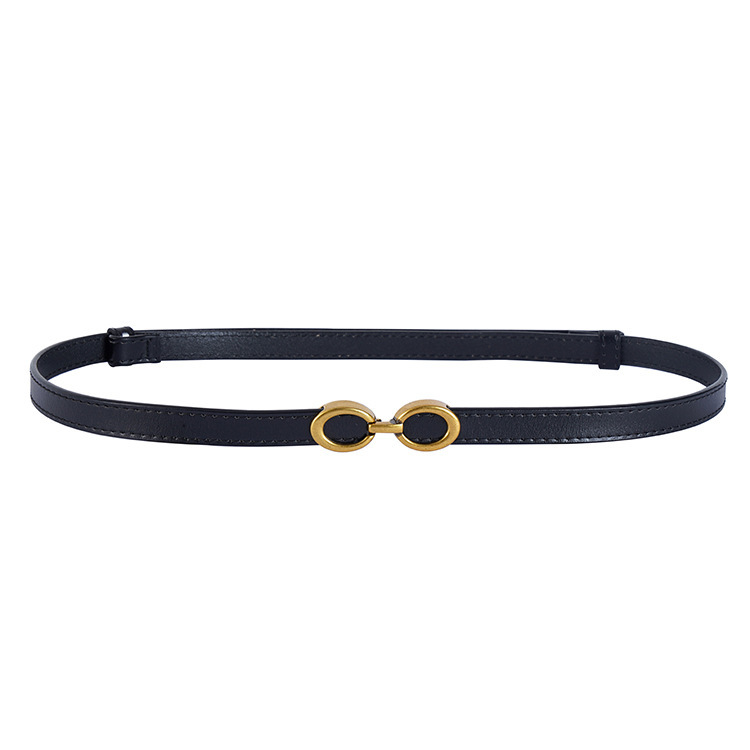 Women's Single Circle Dress Waist Thin Belt - Image 2