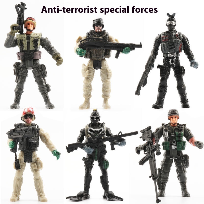 Elite Anti-terrorism Movable Joint Military Soldier - Image 3