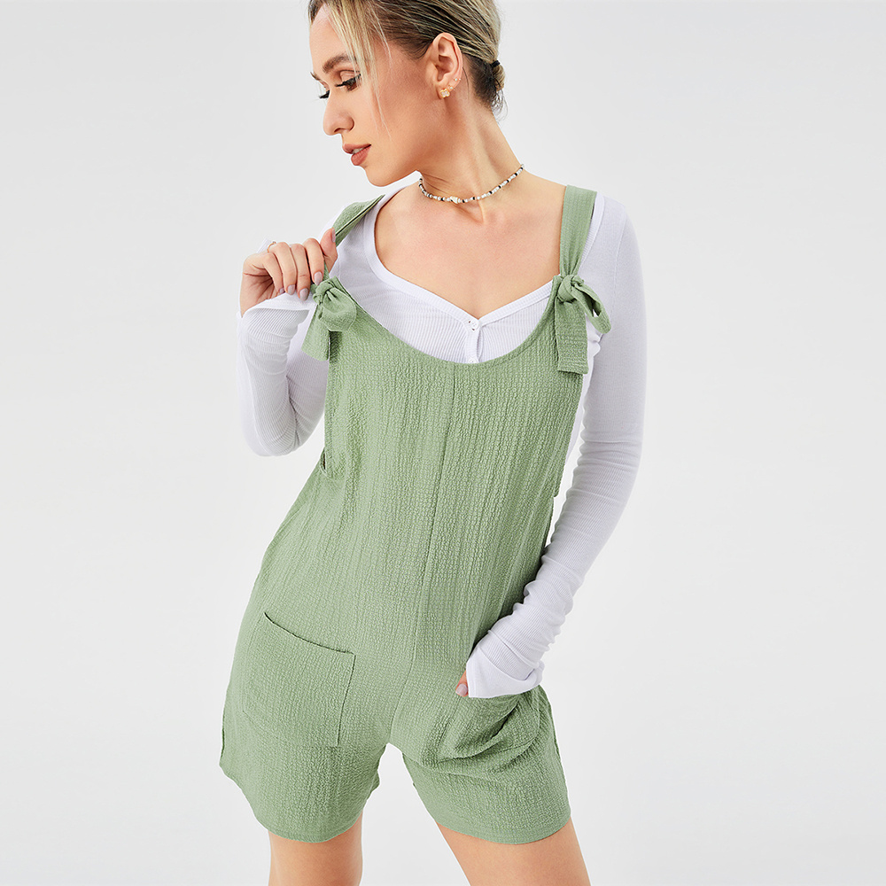 Casual Fashion Suspender Strap Jumpsuit