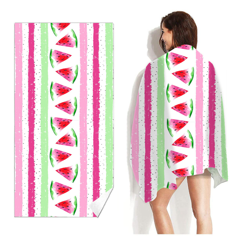 Printed Swimming Sweat Beach Towel - Image 2