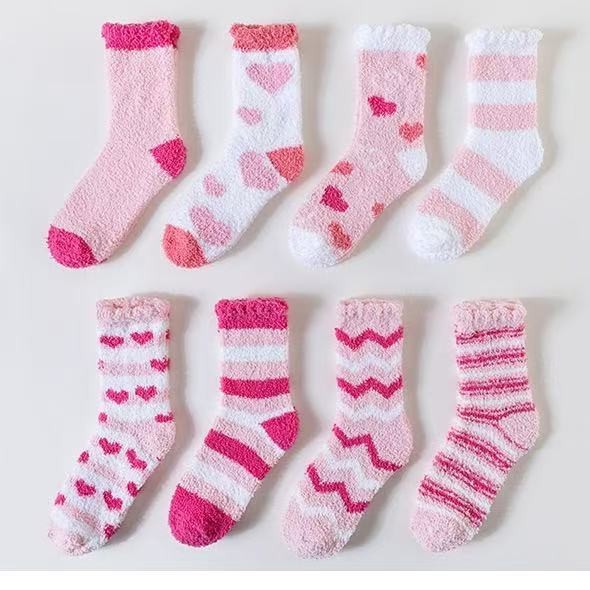 Thickened Coral Fleece Socks for Women - Image 2