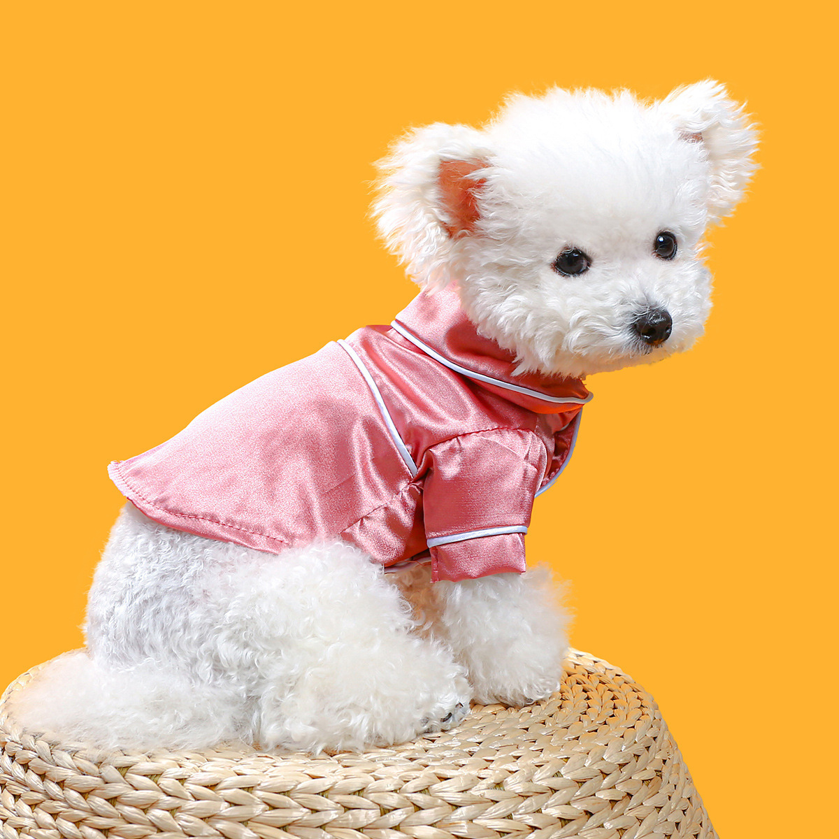 Comfortable Silk Pet Clothing Pajamas - Image 7