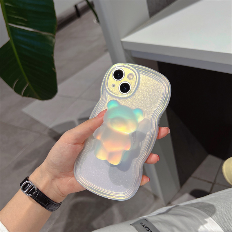 Premium Bear Holder Phone Case - Image 4