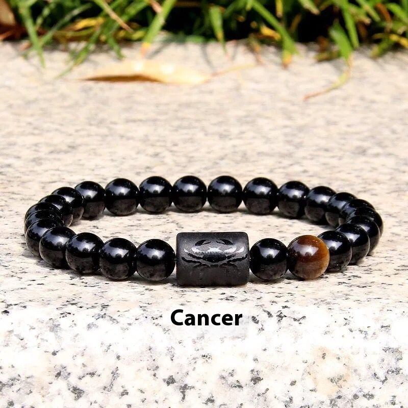 Twelve Constellation Elastic Men Bracelet - Image 2