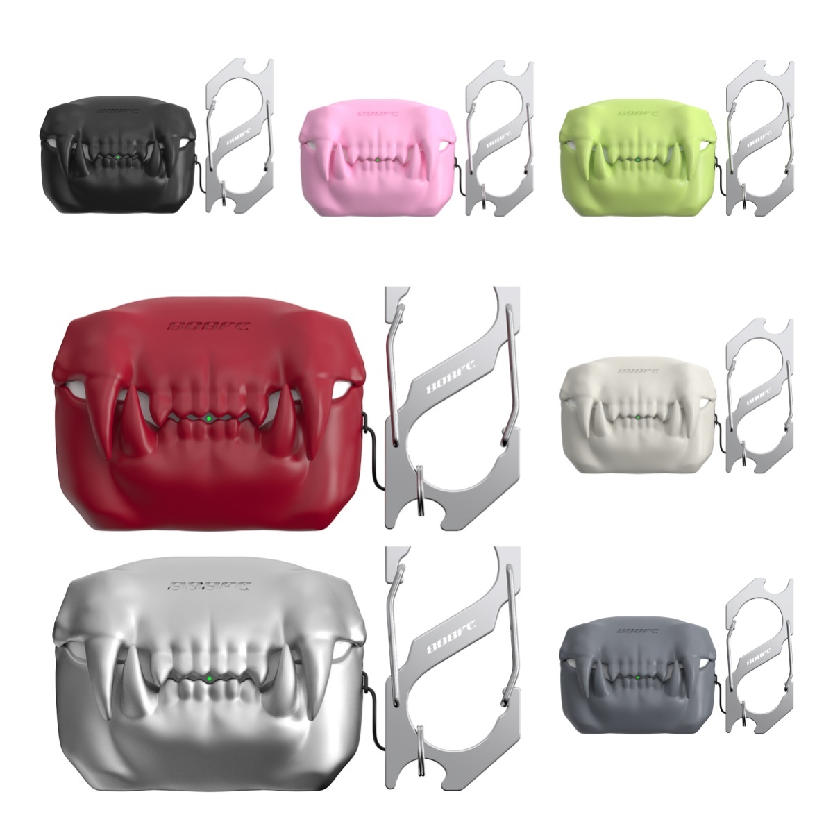 Creative Halloween Teeth Wireless Earphone Case