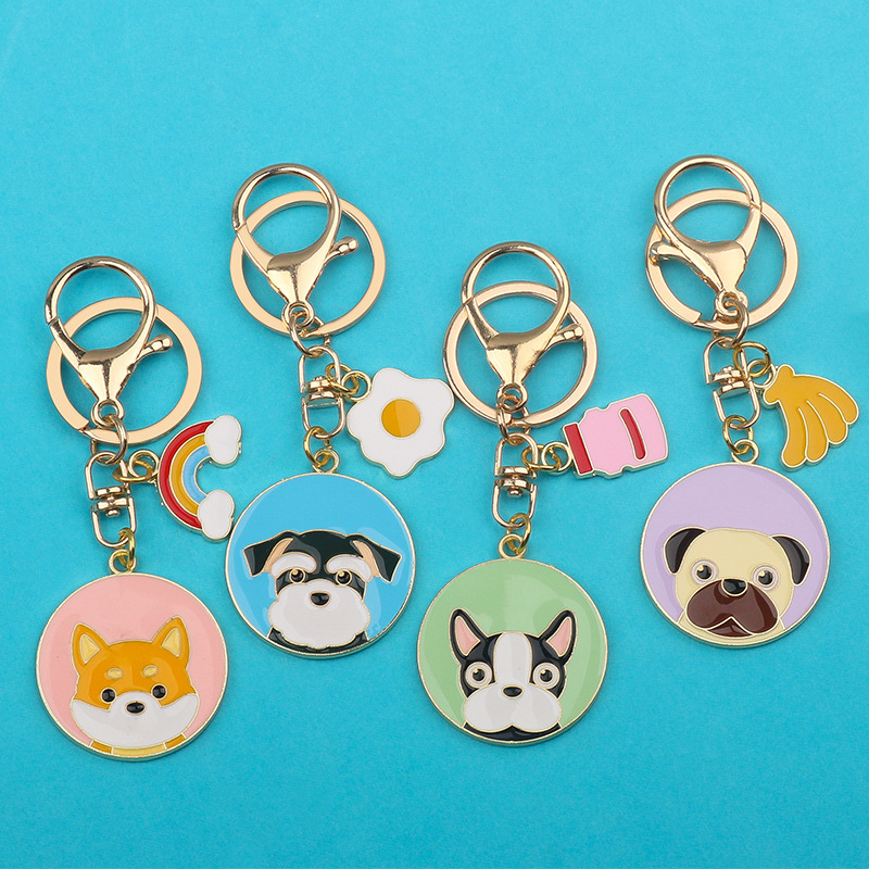 Personality Animal Exquisite Pendant Keychain