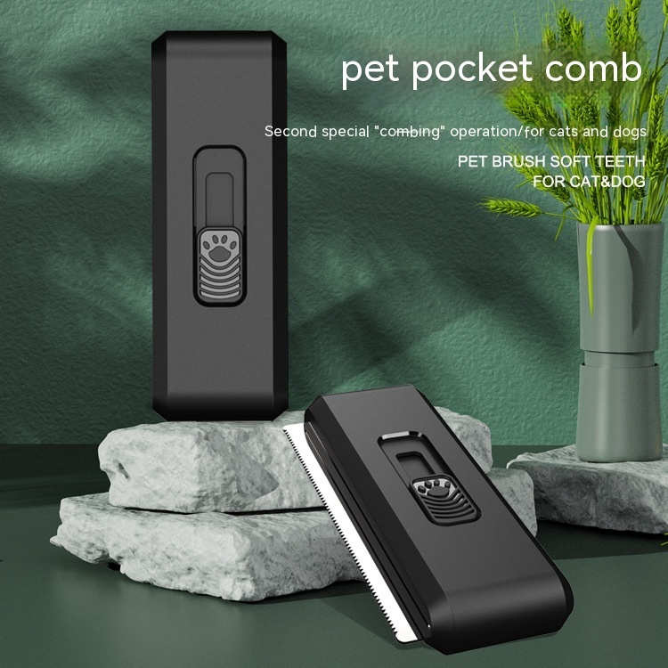 One-Touch Pet Hair Cleaning Comb
