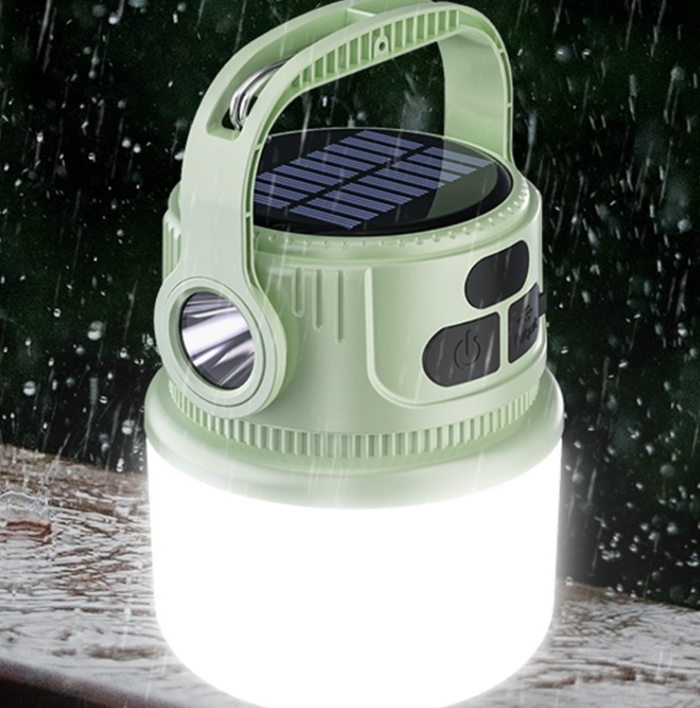 Solar Multi-Gear Adjustable Camping Lantern