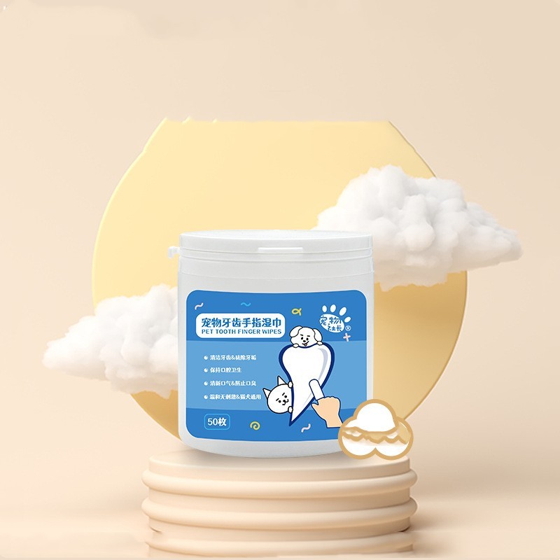 Disposable Pet President Finger Stall Wipes - Image 2