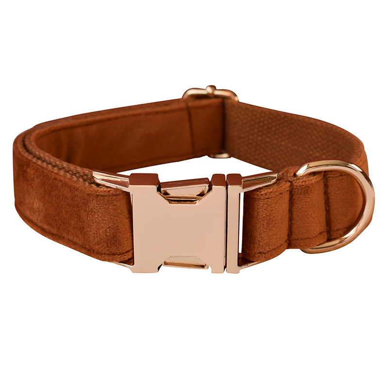 Ancient Pottery Velvet Leash Collar