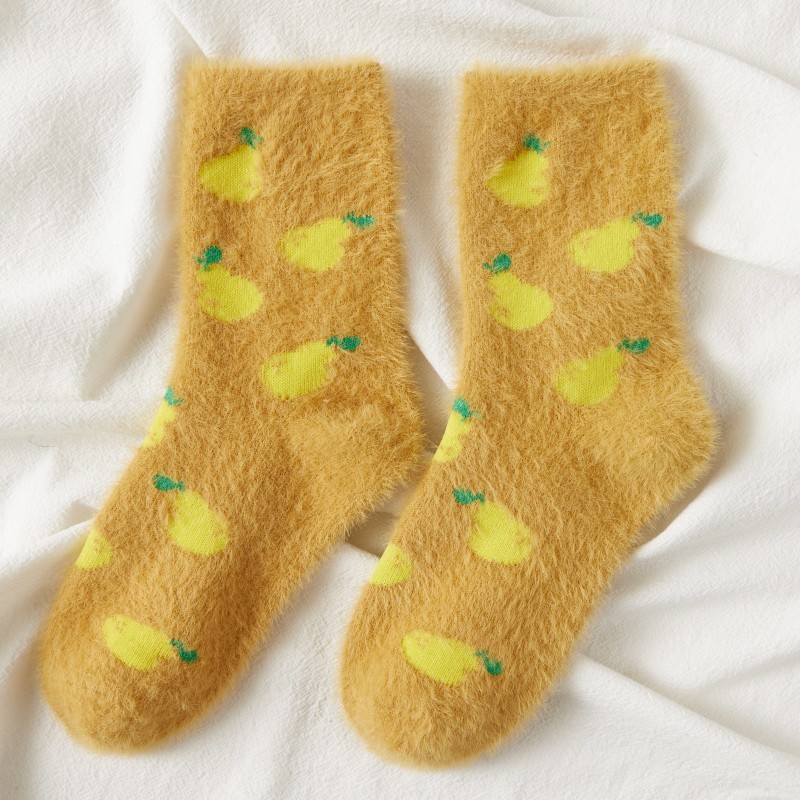 Women Plush Home Sleeping Socks - Image 6