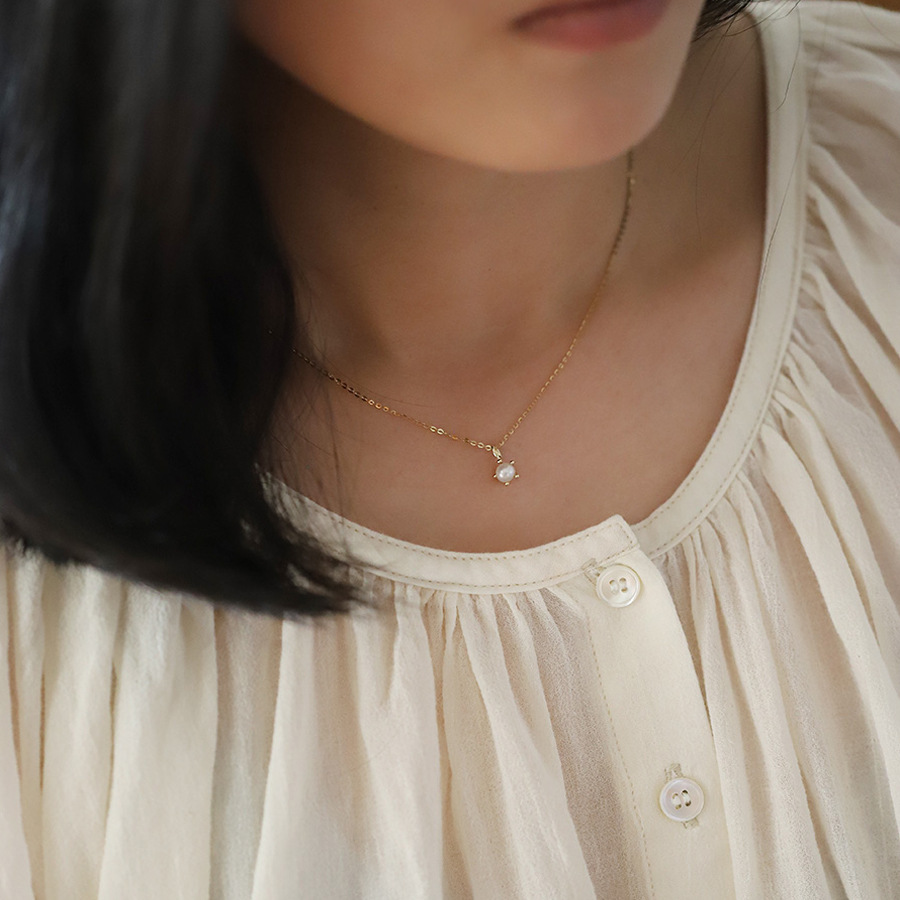 S925 Sterling Silver Pearl Necklace - Image 10