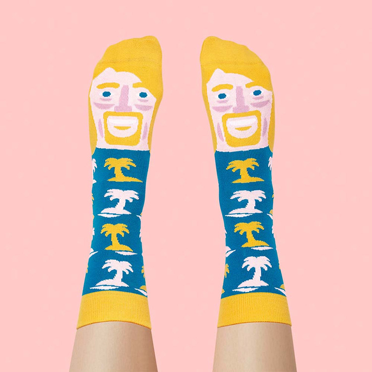 Personalized Cartoon Creative Fun Jacquard Socks - Image 4