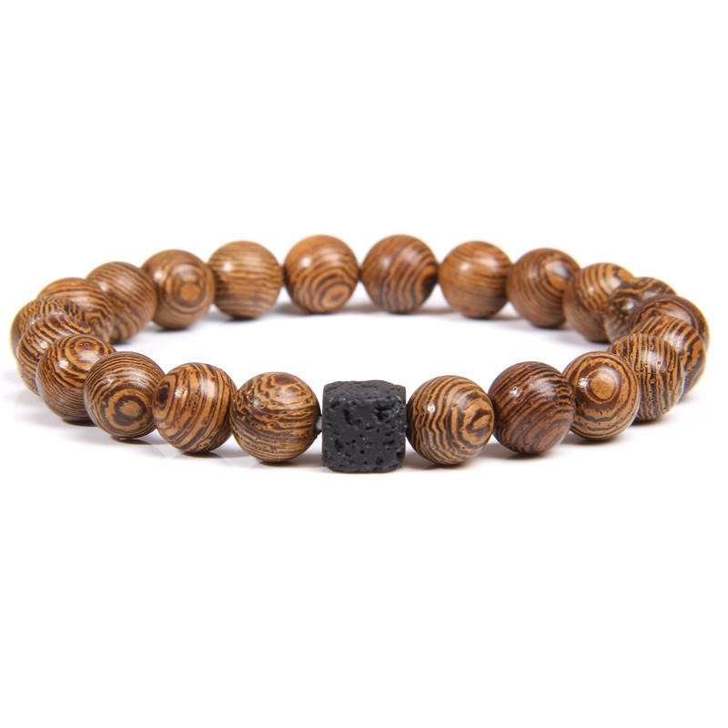 Natural Yellow Tiger Eye Bracelet For Men - Image 6