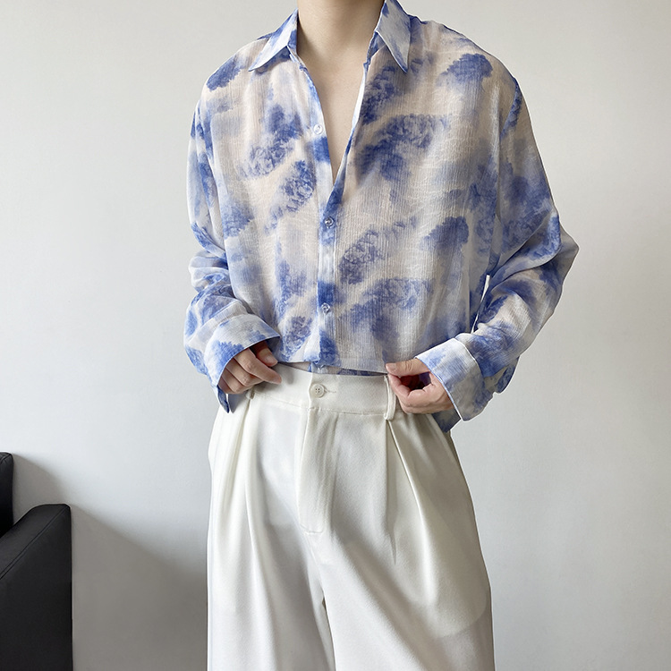 Summer Tulle Long Sleeve Shirt - Image 4