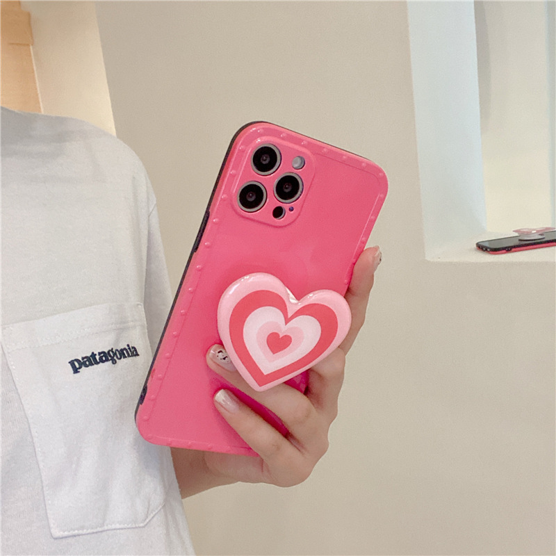 Polka Dot Love Bracket Phone Case - Image 6