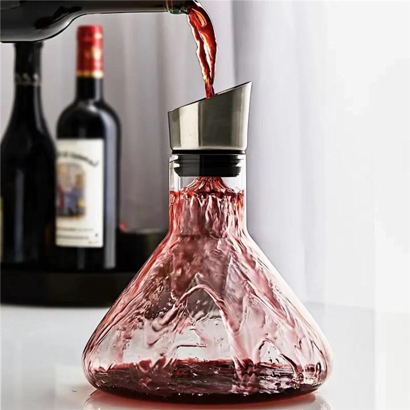 Iceberg Waterfall Fast Red Wine Decanter