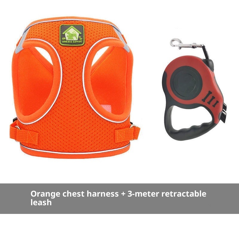 Anti-Escape Breathable Cat Walking Leash Vest - Image 7