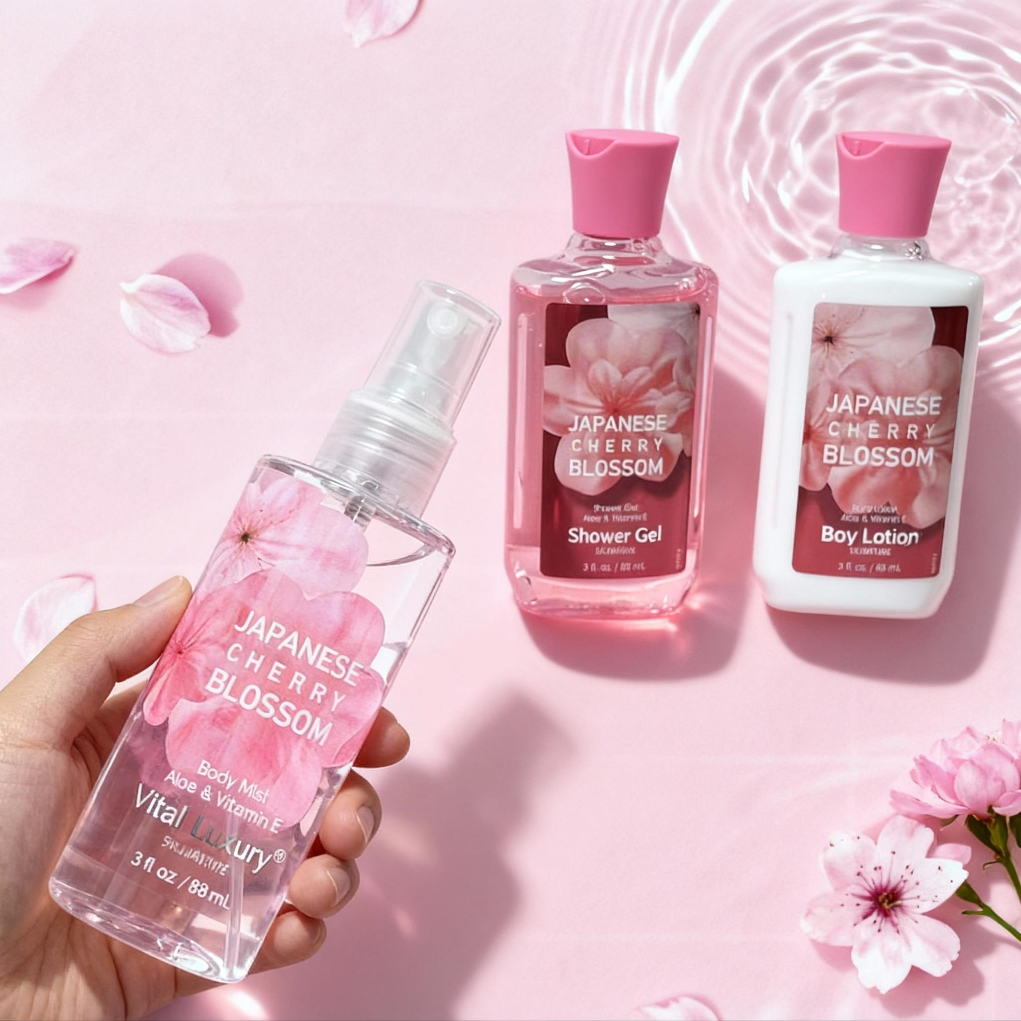 Cherry Blossom Spa Set - Image 6