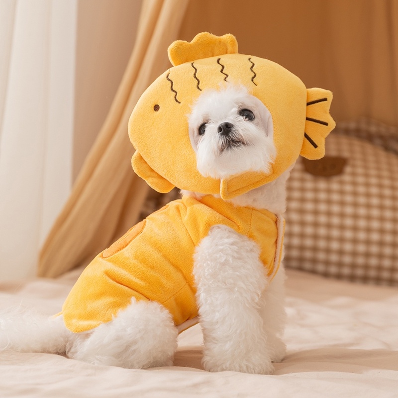 Pet Dog Funny Fish Shaped Clothing - Image 9