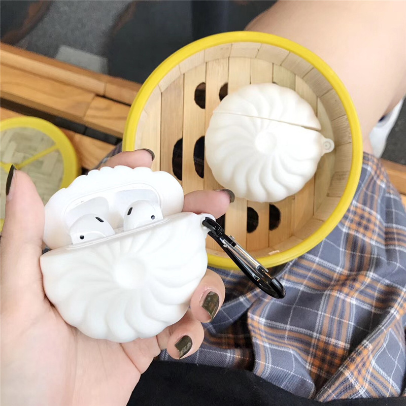 Momos Shaped Wireless Earphone Case
