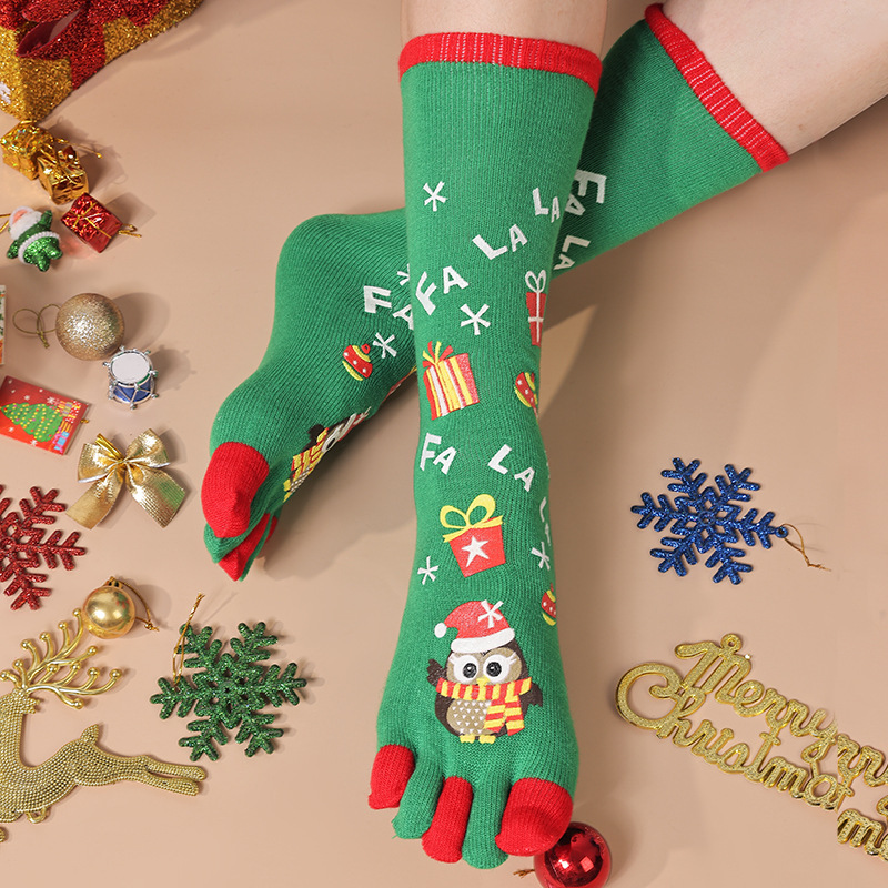 Cute Christmas Sweat-absorbent Split-toe Socks - Image 7