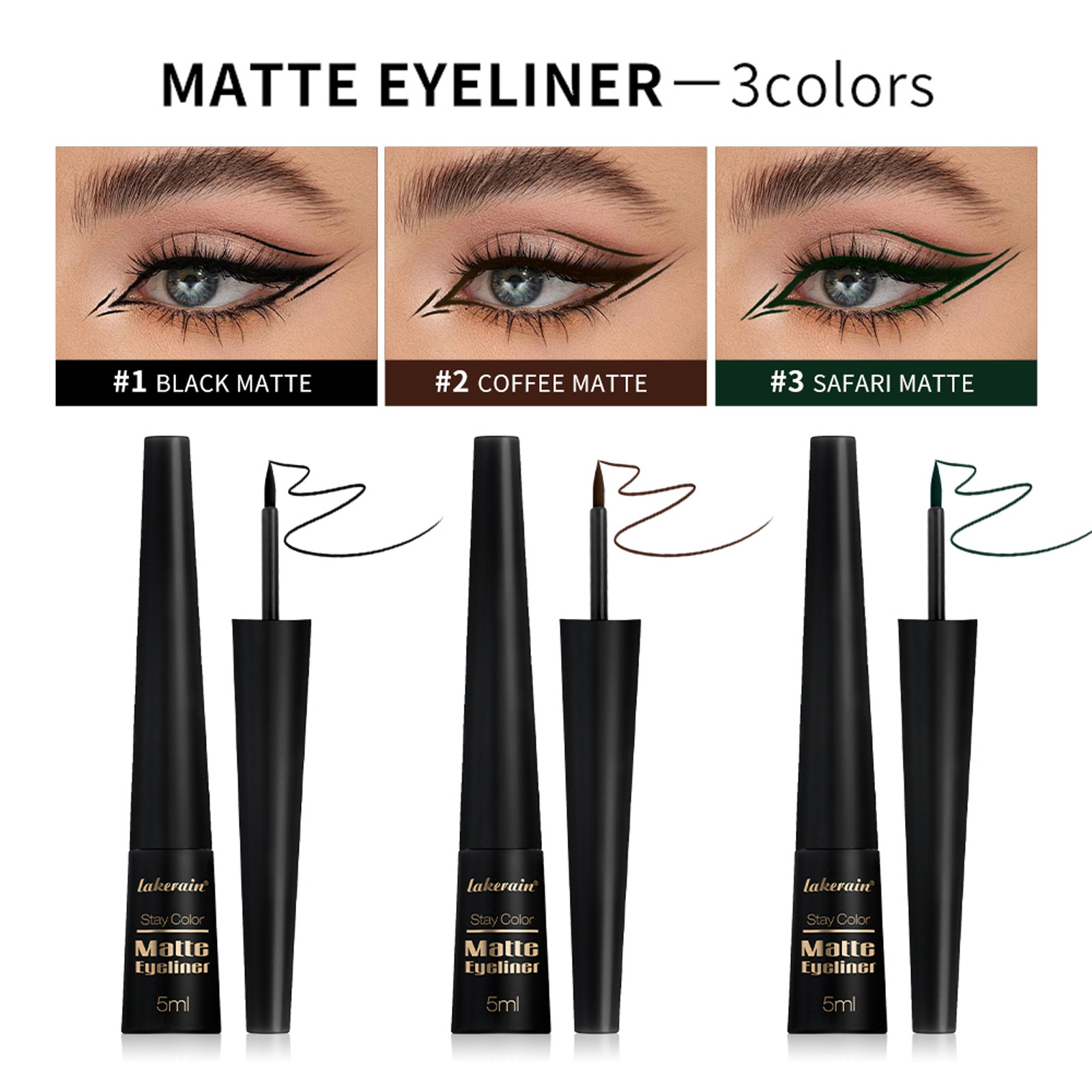 Sweat Resistance Long-Lasting Smudge-Free Eyeliner - Image 4