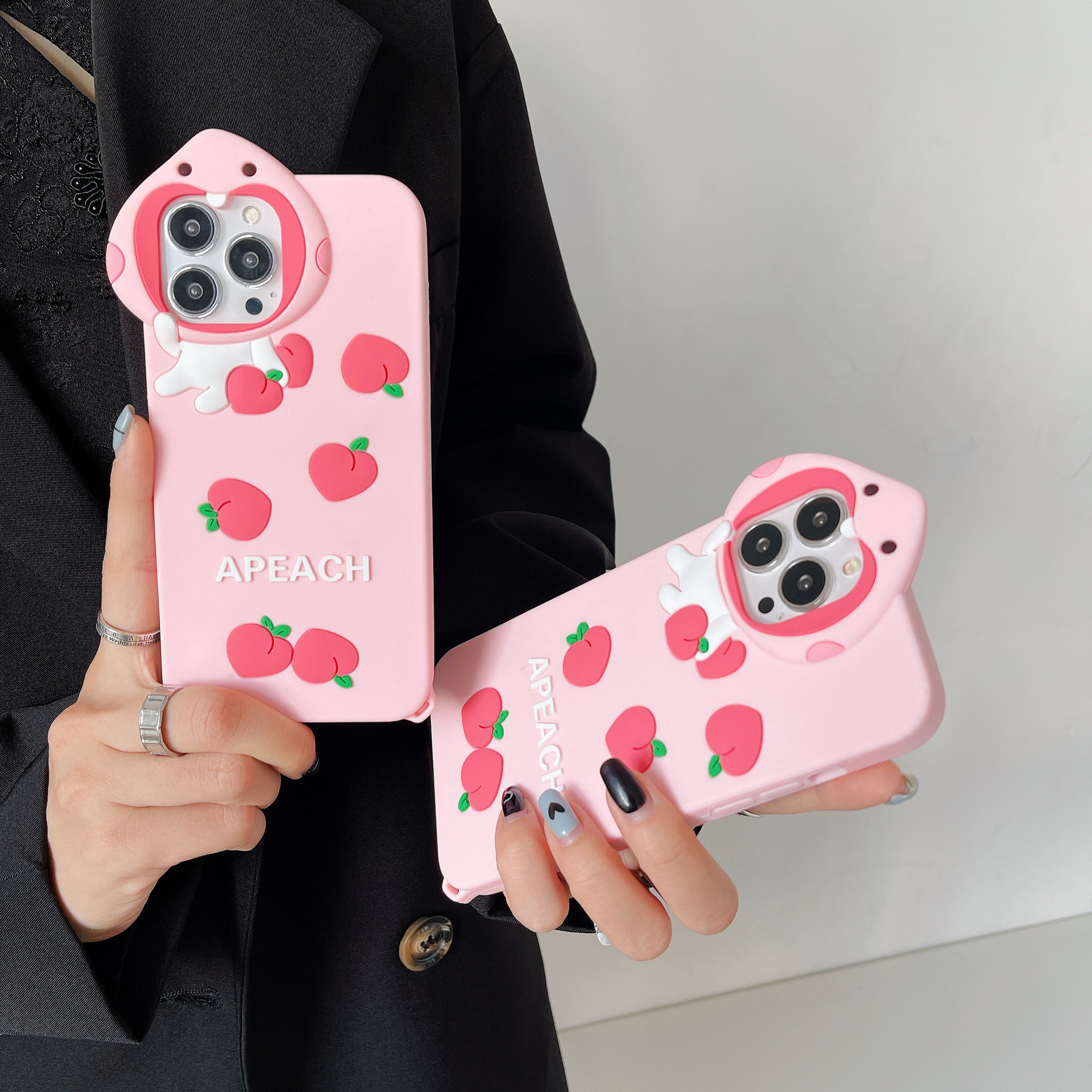 Three-dimensional Silicone Phone Case