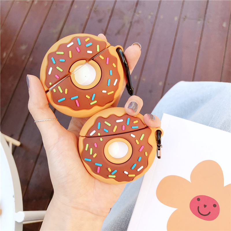 Creative Donuts Bluetooth Wireless Earphone Case