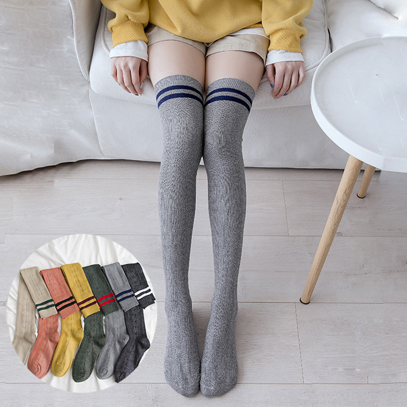 Women High Tube Over the Knee Socks