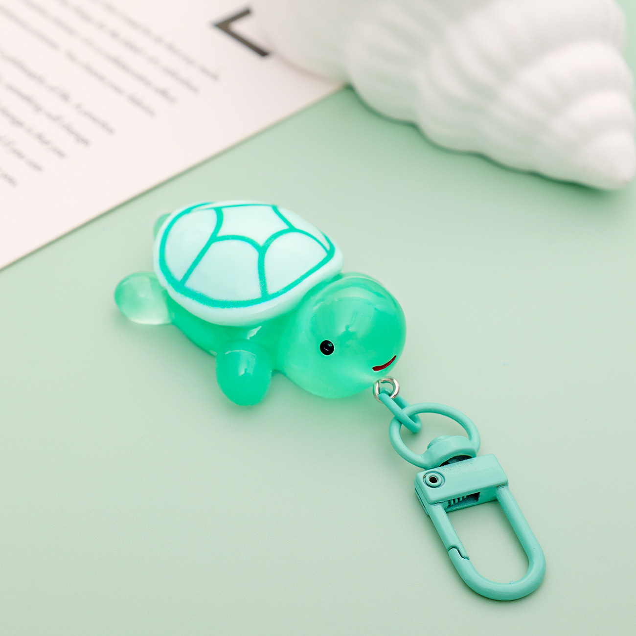 Cute Luminous Little Turtle Keychain - Image 6