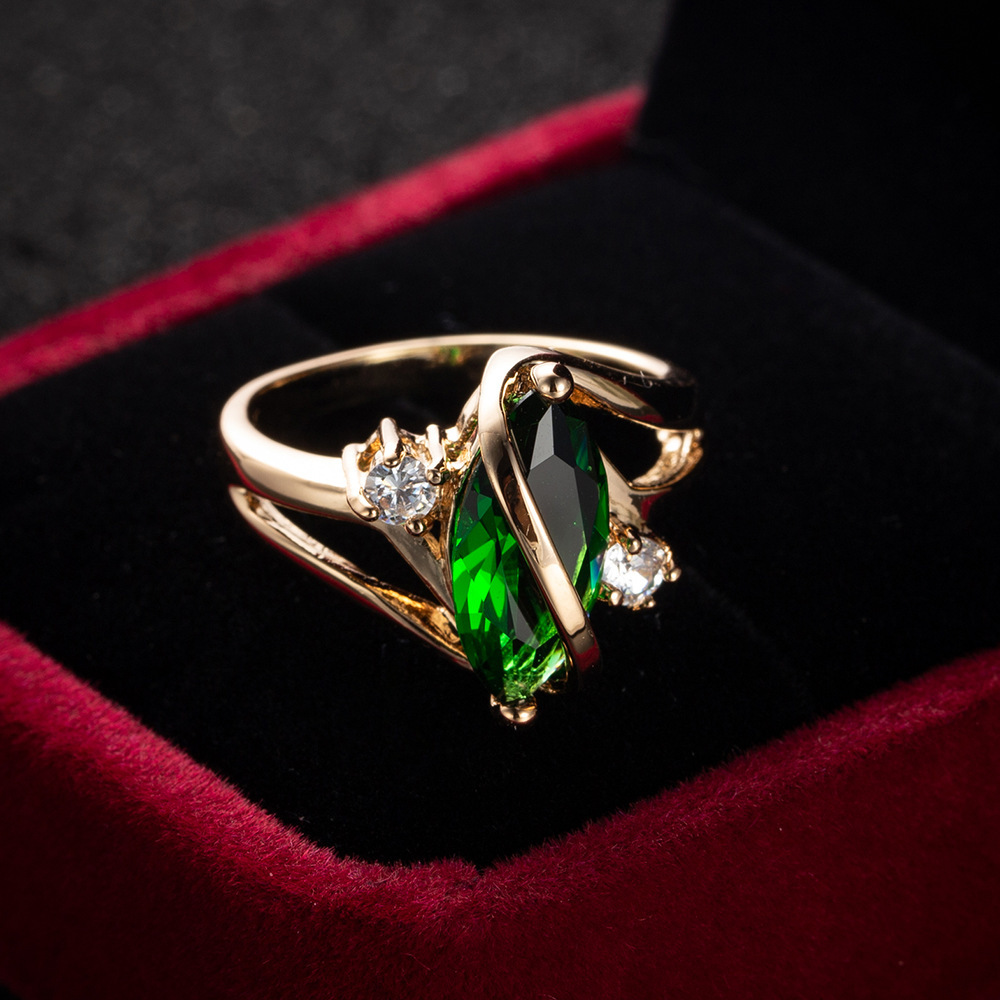 Horse Eye Zircon Ring - Image 3