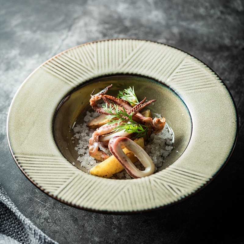 Table-Mounted Thick Soup Deep Plates - Image 6