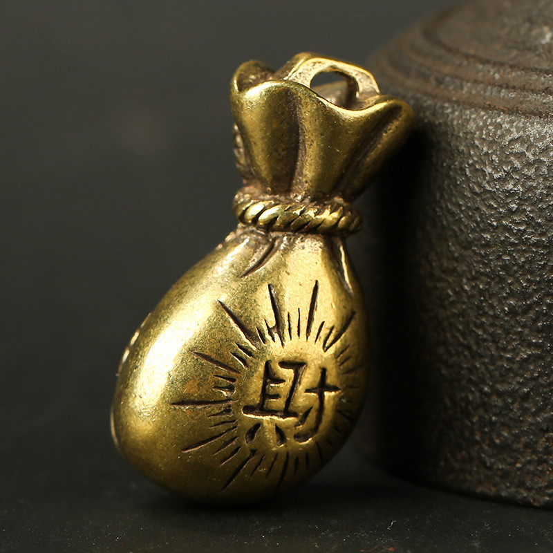 Mini Old Money Bag Keychain