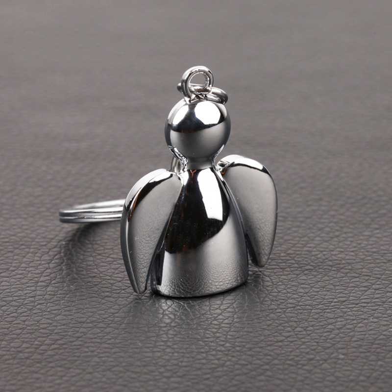 Creative Cute Angel Metal Keychain - Image 3
