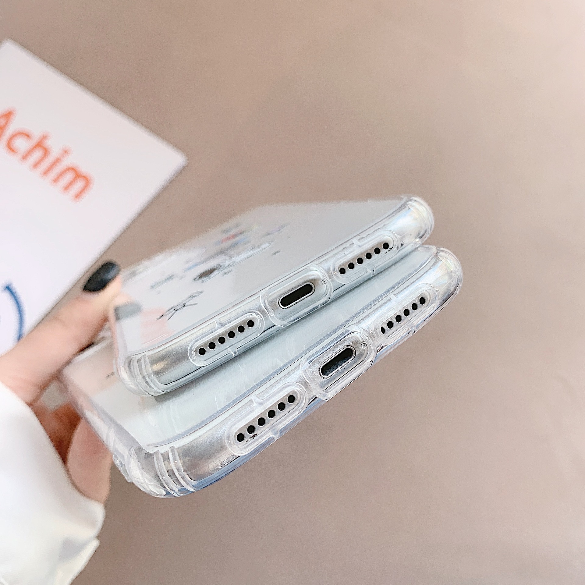 Creative Astronaut Transparent Phone Case - Image 3