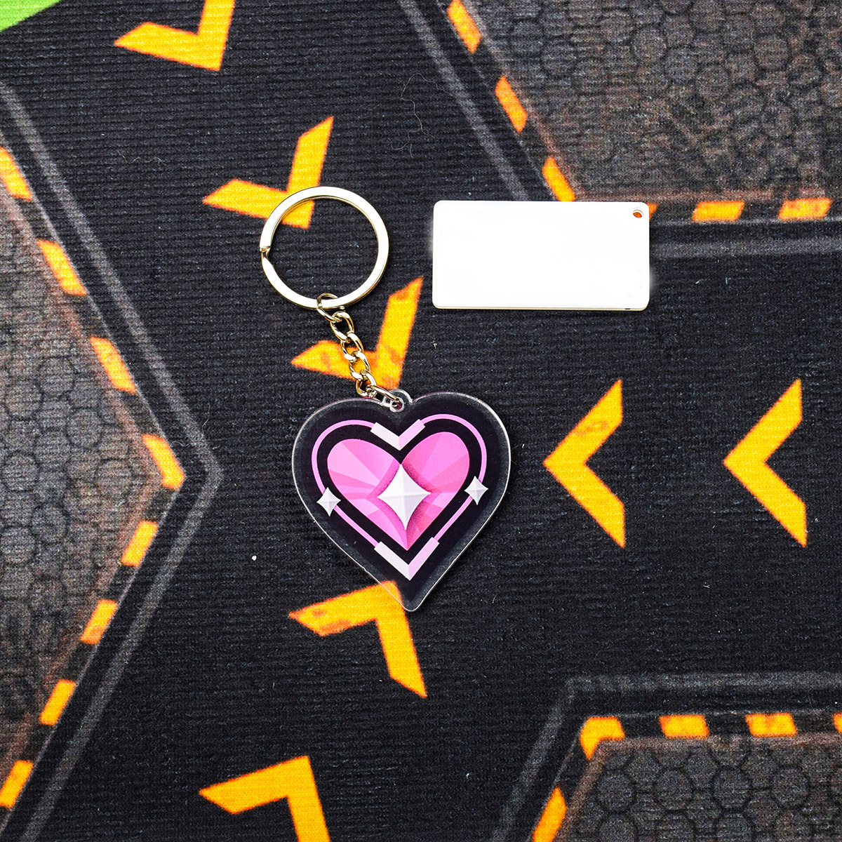 Fashion Personality Acrylic Keychain
