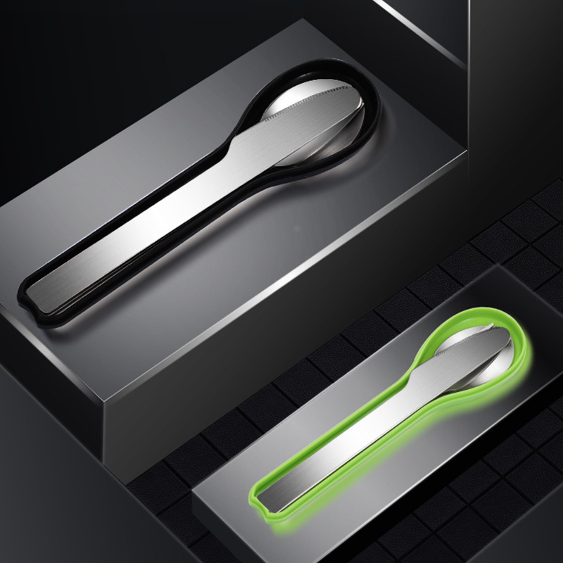 Stainless Steel Travel Convenient Cutlery Set - Image 7