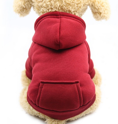 Solid Color Teddy Pocket Sweater - Image 3