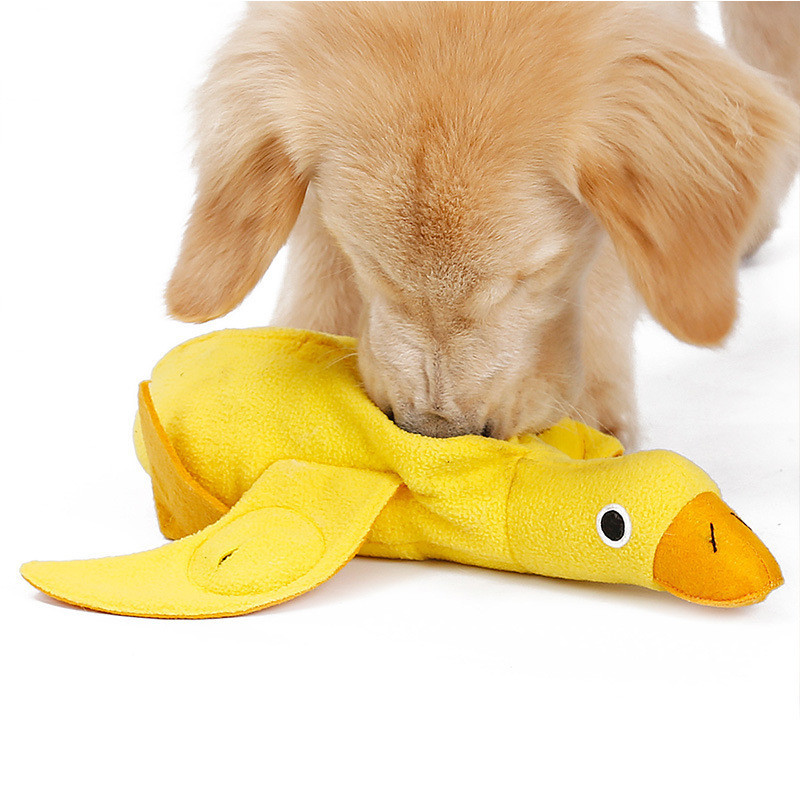 Sounding Duck Plush Toys for Dogs